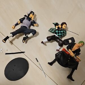 Anime Action Figure Set - Multi-Color Kids Toys Collectible